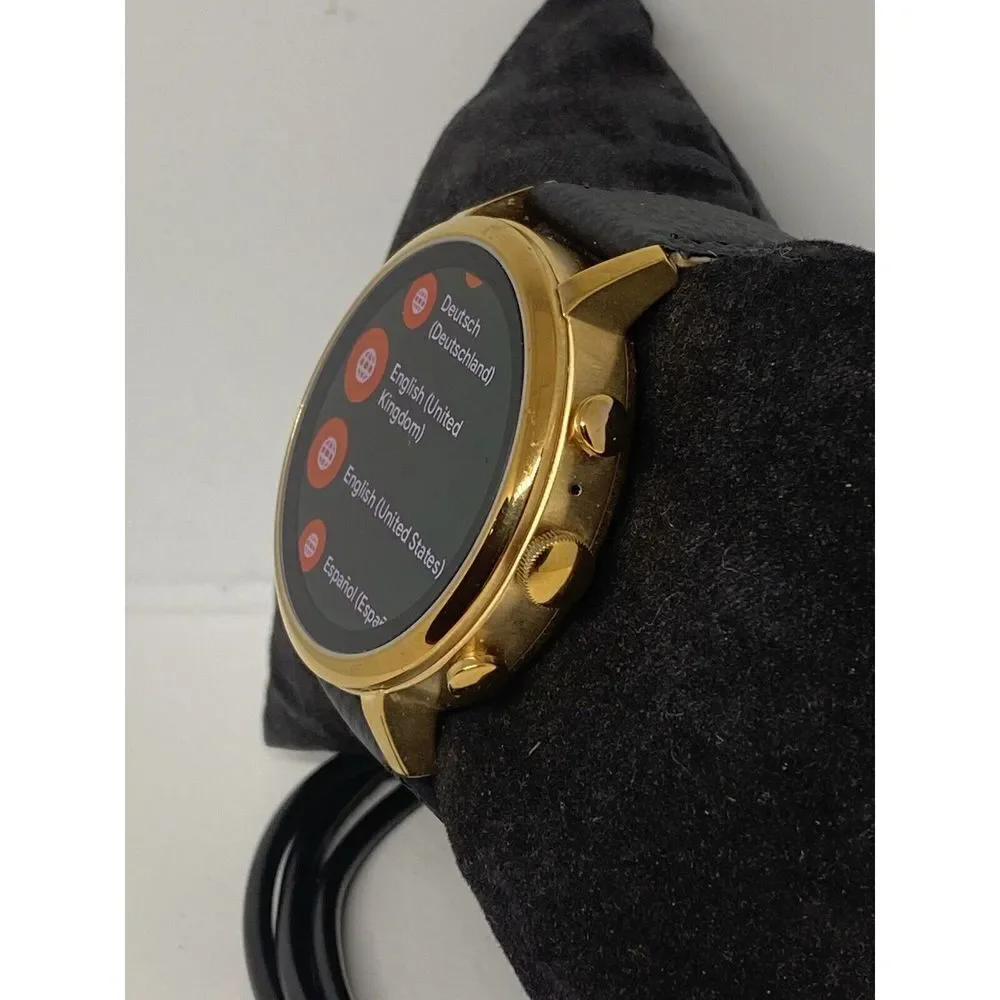 Fossil Gen 4 Authentic Digital Dial Smart Watch Custom Band FTW6018 AB354
